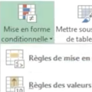 Excel format conditionnel